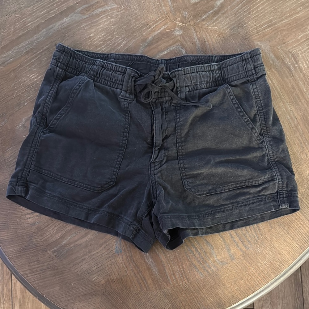 Women's Black Casual Shorts